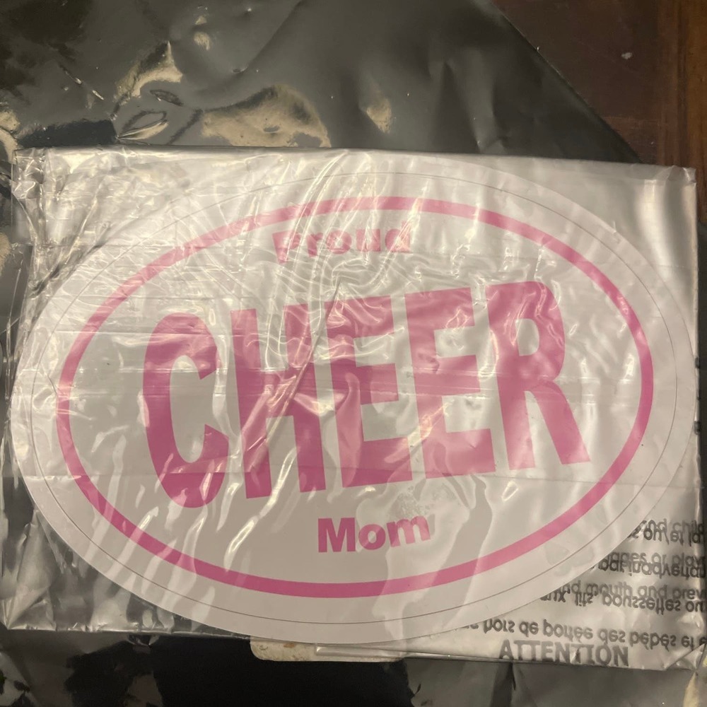 Cheer Mom Car Decal